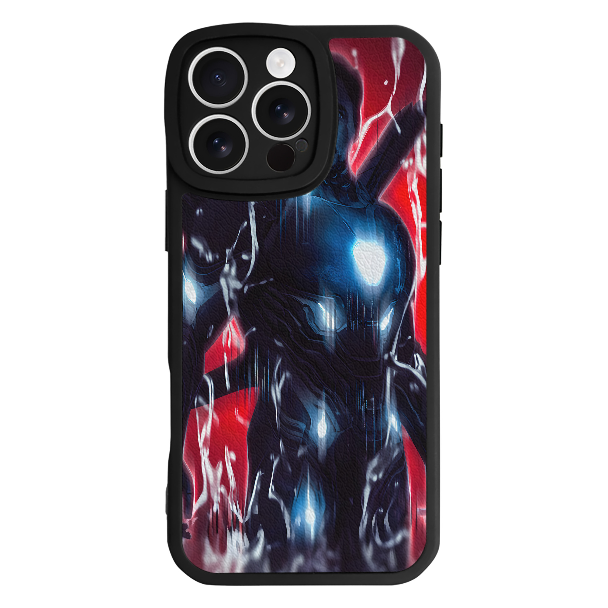 （画像用） アベンジャーズ The Avengers 【iPhone 16シリーズ対応】シリコンスマホケース（レザー調） 材質：シリコン